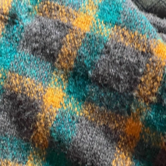 Rachel Zoe Hunter Green and Brown Plaid Wool-Blend Blazer Jacket Coat - Picture 7 of 10